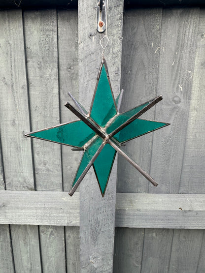 Stained Glass 3D Star