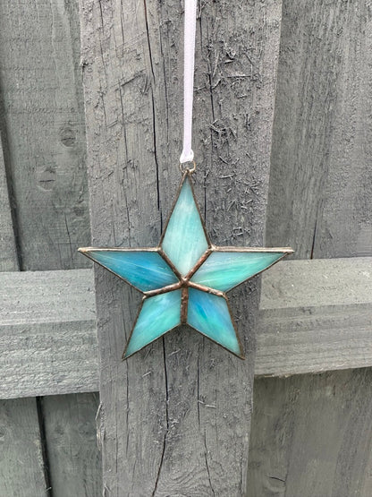 Shiny Stained Glass Star