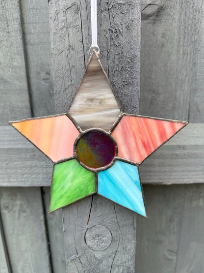 Stained Glass Star 2