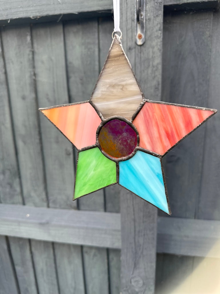 Stained Glass Star 2