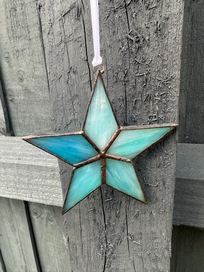 Shiny Stained Glass Star