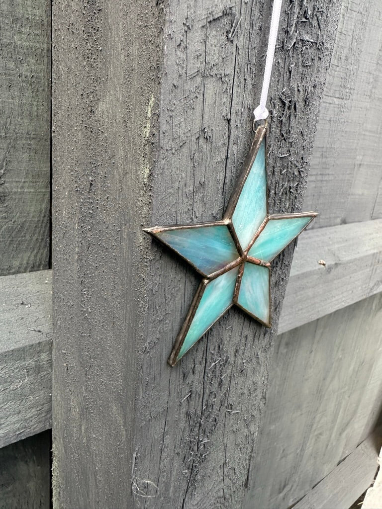 Shiny Stained Glass Star