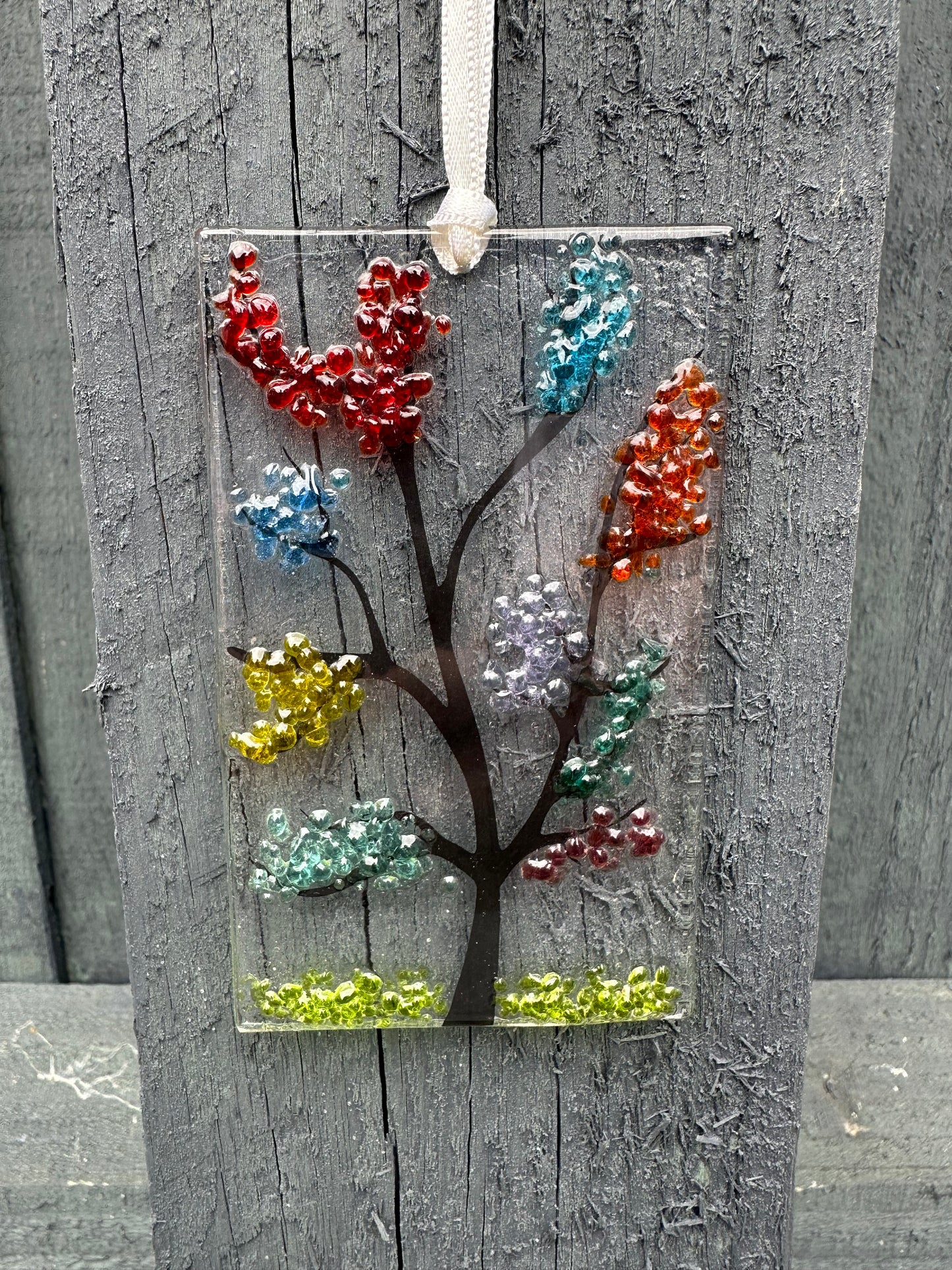 Hanging tree effect decoration translucent