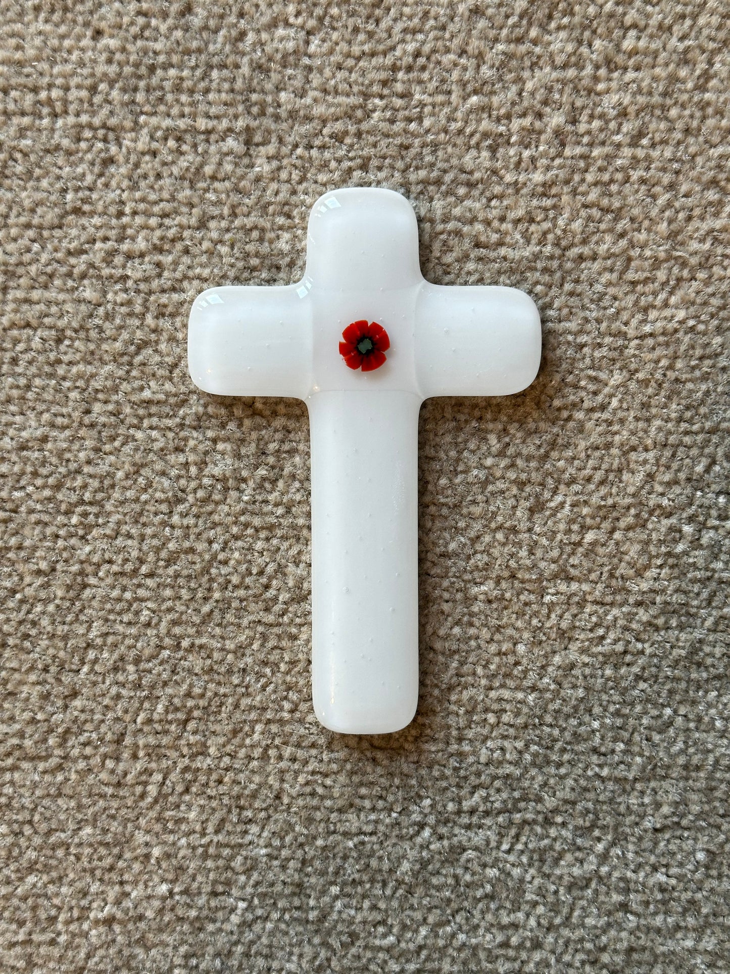 White Poppy Cross