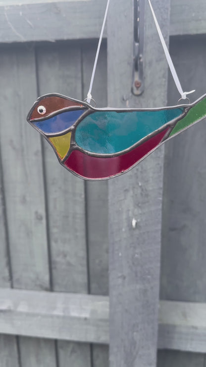 Stained Glass Bird